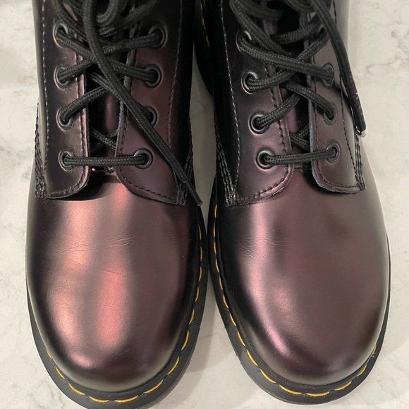 Dr. Martens 1460 Pascal Chroma Metallic Leather Boots - Picture 5 of 7